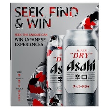Asahi Super Dry 4x440ml