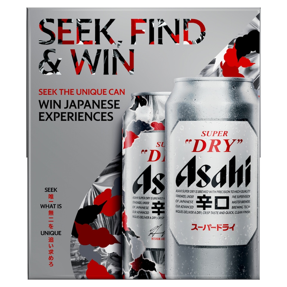 Asahi Super Dry 4x440ml
