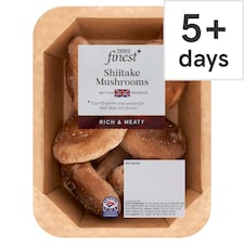 Tesco Finest Shiitake Mushrooms 125G