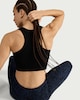 image 1 of F&F Active SEAMLESS Ribbed Vest in Black