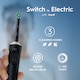 image 4 of Oral-B Vitality PRO Electric Toothbrushes Twin Pack 2 Handles