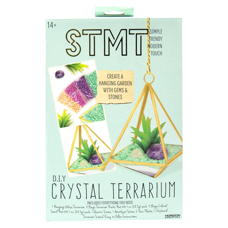 image 1 of Stmt Diy Crystal Terrarium