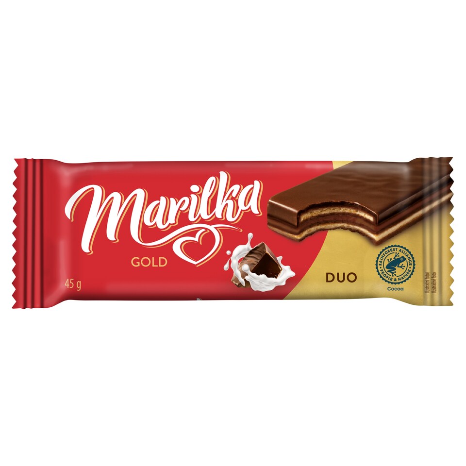 Marilka Gold Duo Milk-Chocolate 45g