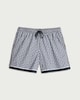 image 4 of F&F Geometric Print Swim Shorts in Black