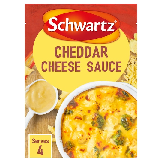 Schwartz Mix For Cheddar Cheese Sauce 40G Tesco Groceries