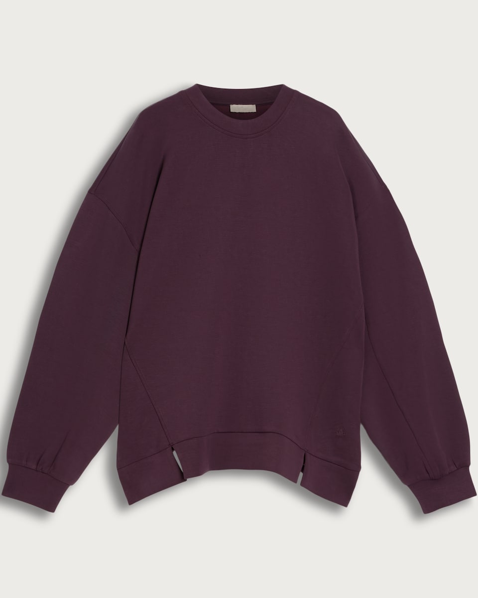 Rise by Zara McDermott Relaxed Fit Pyjama Sweatshirt in Purple