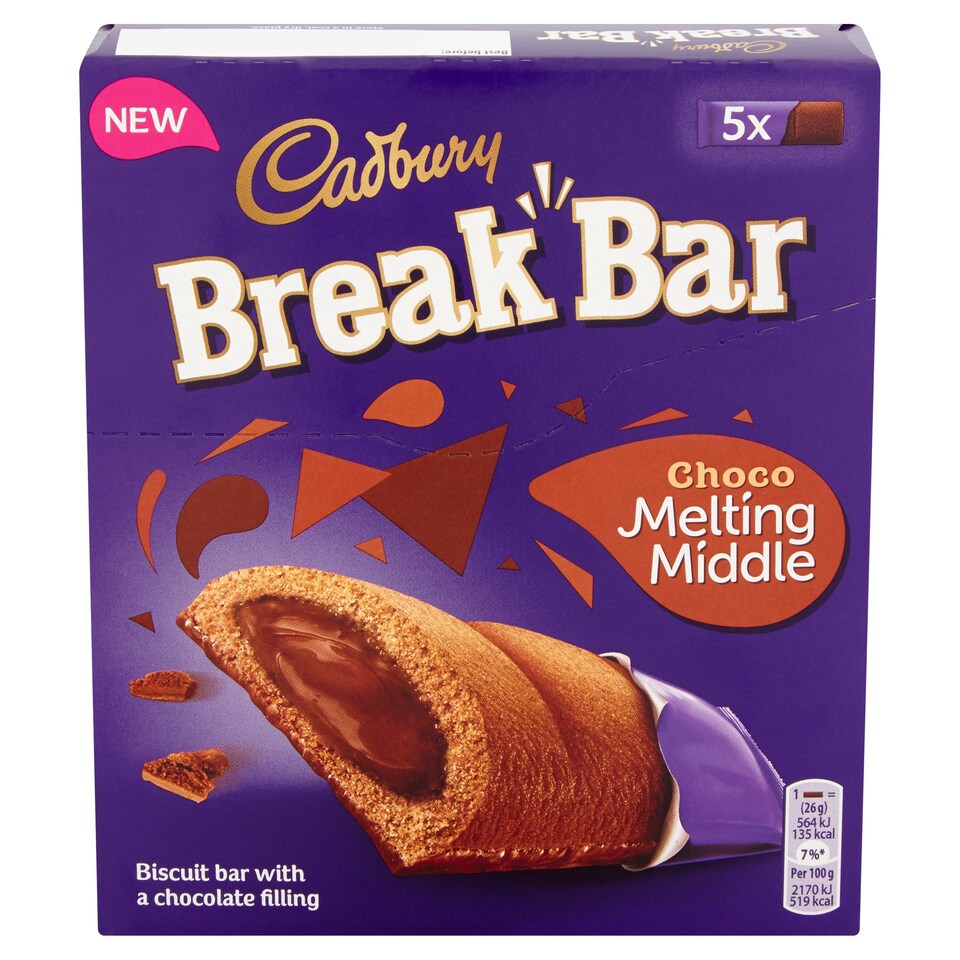image 1 of Cadbury Break Bar Chocolate 130G