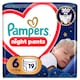 image 1 of Pampers Night Nappy Pants Size 6, 19 Nappies, 13kg-19kg