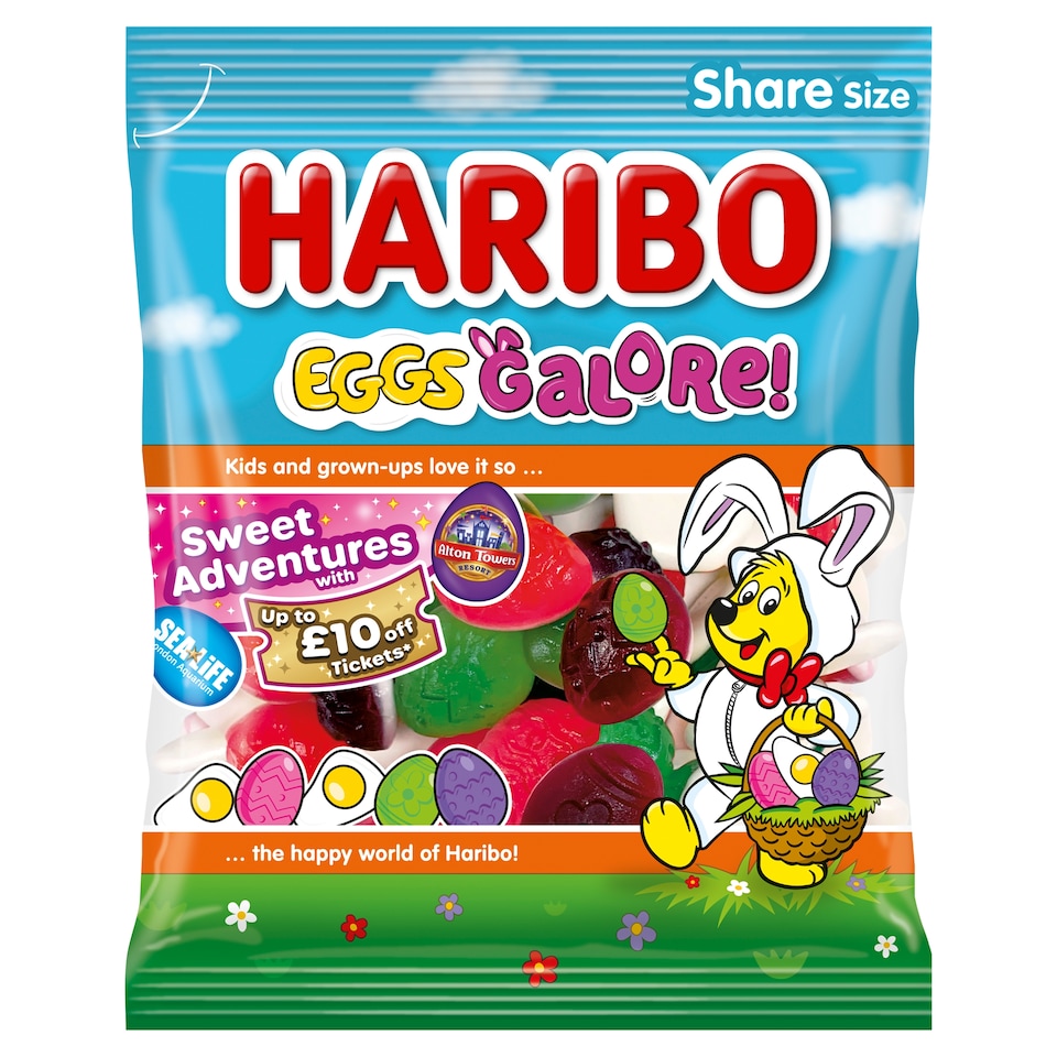 Haribo Eggs Galore Sweets 160G