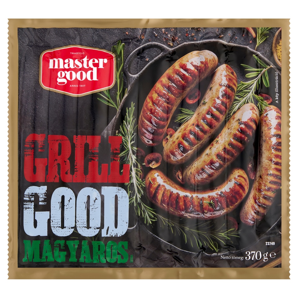 Master Good Grill Good magyaros grillkolbász 370 g 1. kép