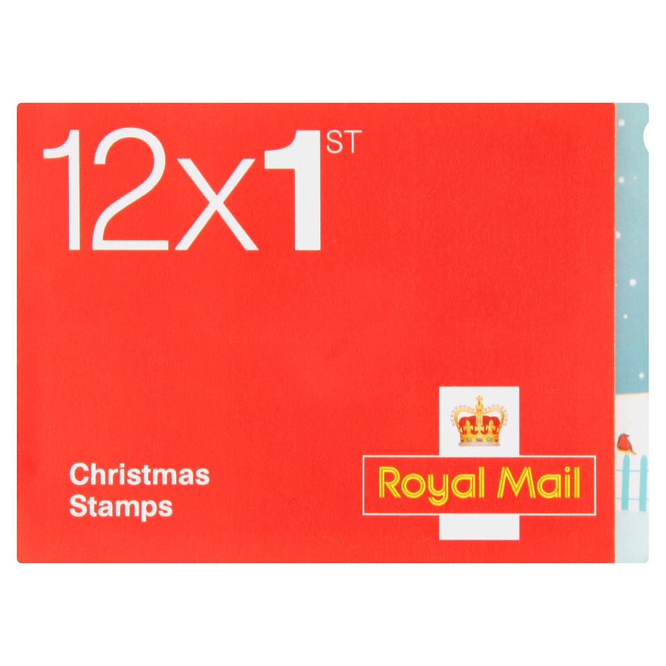 Royal Mail Christmas Stamps First Class 12 Pack
