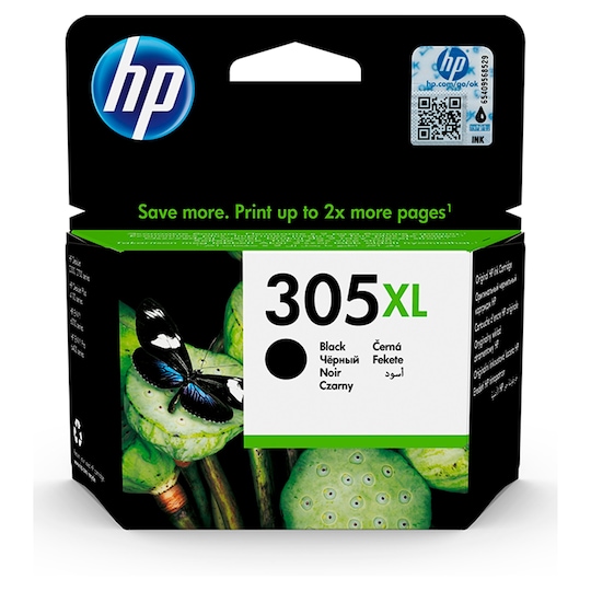 Hp 305 Xl Black Printer Ink Cartridge Tesco Groceries
