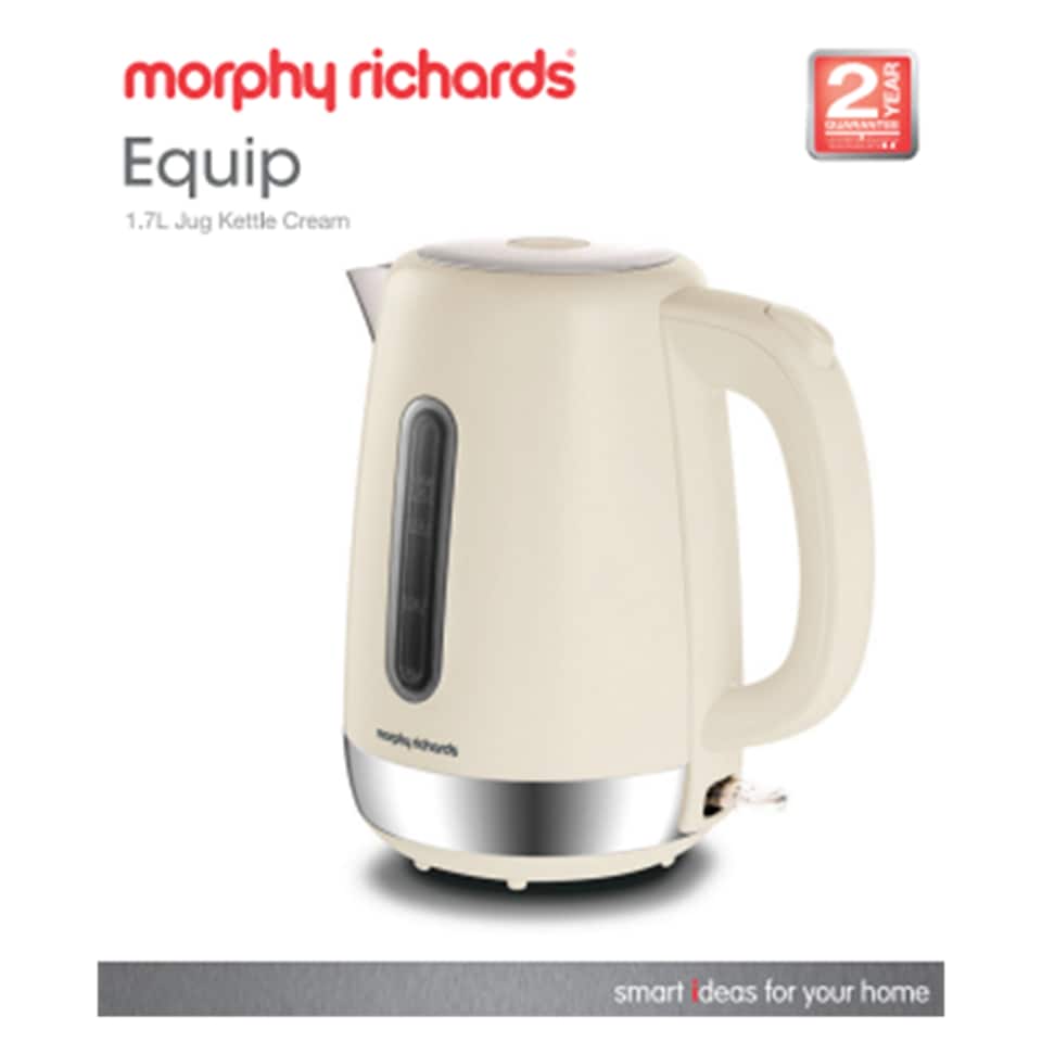 Morphy Richards Equip Jug Kettle Cream