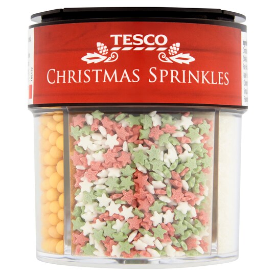 Tesco Christmas Sprinkles 67G Tesco Groceries