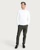 image 1 of F&F FREEF!T® Slim Leg Chino Trousers in Khaki