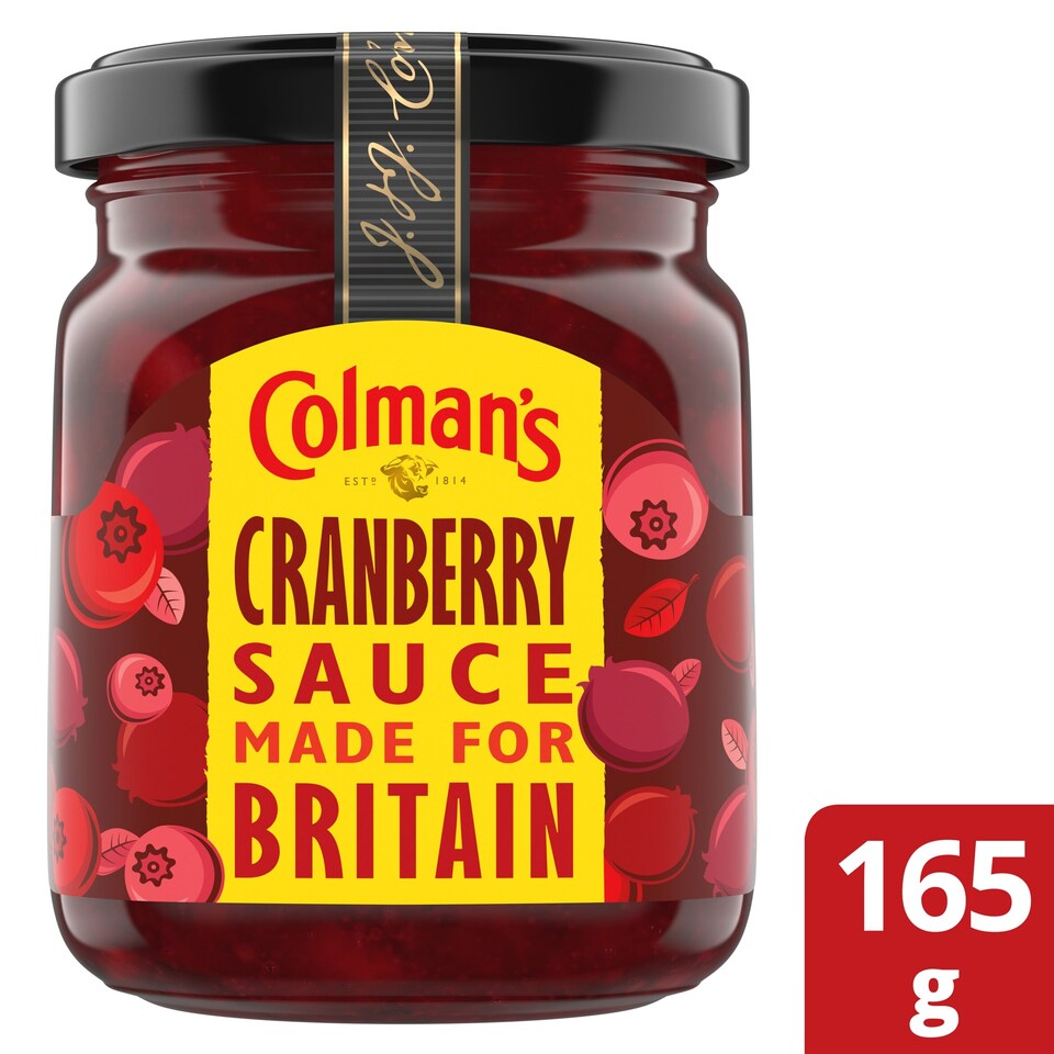 image 1 of Colmans Sauce Jar Cranberry 165G