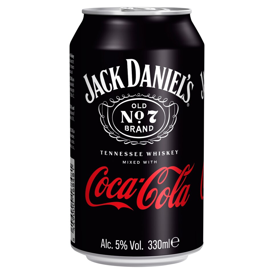 Jack Daniel's and Coca-Cola 330 ml