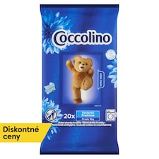 Coccolino Fresh Sky Fantastic Freshness Scented Wipes for Dryer 20 pcs