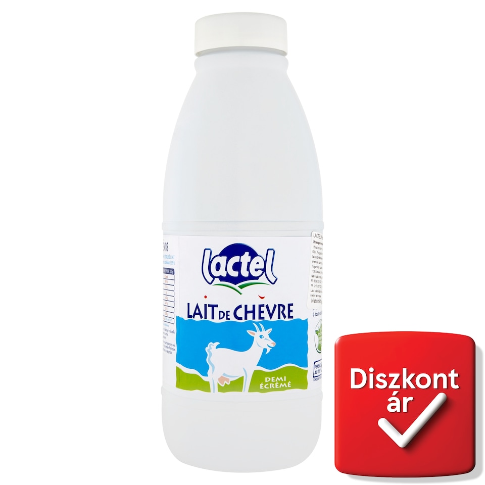 Lactel ultramagas hőmérsékleten hőkezelt zsírszegény kecsketej 1 l