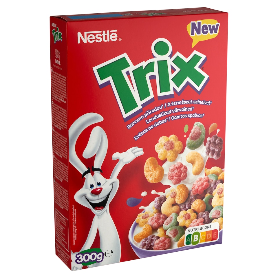 Nestlé Trix Fruit Flavoured Crunchy Cereal with Vitamins and Minerals 300 g