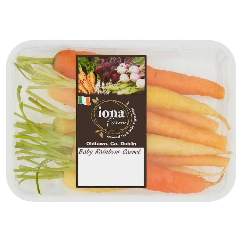 Iona Farm Baby Rainbow Carrots 200G