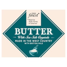 Tesco Finest West Country Butter & Sea Salt 250G