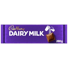 Cadbury Dairy Milk Chocolate Block 280g
