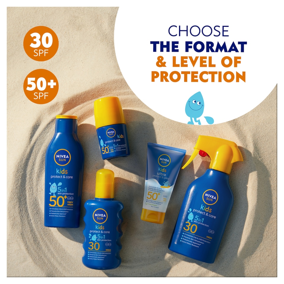 image 1 of Nivea Sun Kids Swim & Play Lotion F50 150Ml