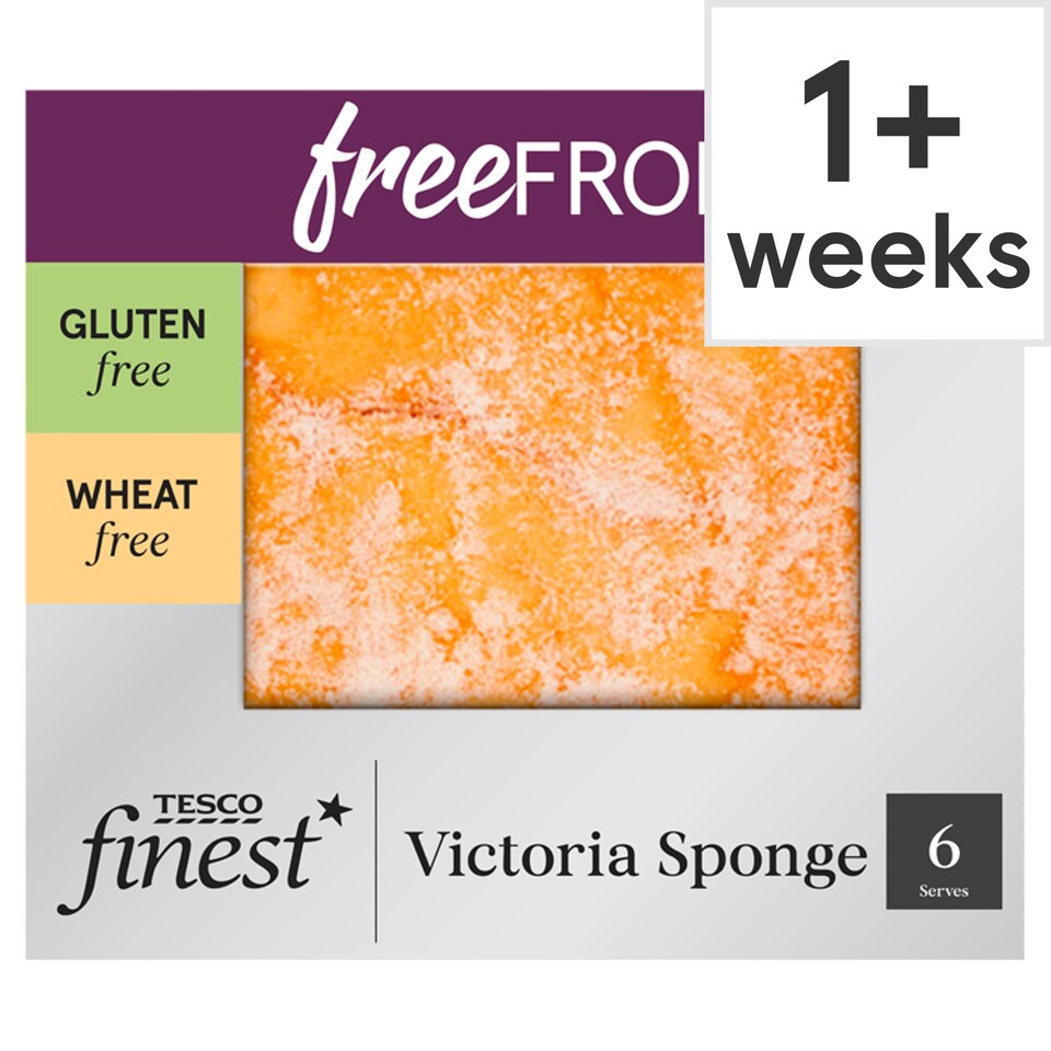 Tesco Finest Free From Victoria Sponge Cake 6 Serves