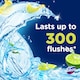 image 2 of Domestos Power 5 Toilet Rim Block Freshener Lime 2x 50g