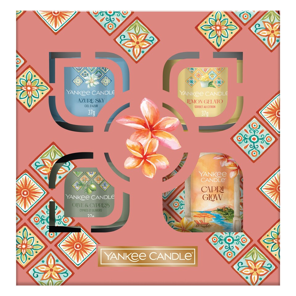 Yankee Signature Candle Tumbler and Votive Gift Set