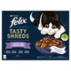 obrázok 1 z Felix Tasty Shreds kapsičky pre mačky hovädzie, kura, losos, tuniak v šťave 12 x 80 g