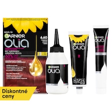 Garnier Olia permanentná farba na vlasy 6 .60 Intenzívna červená, 60 +60 +54 ml