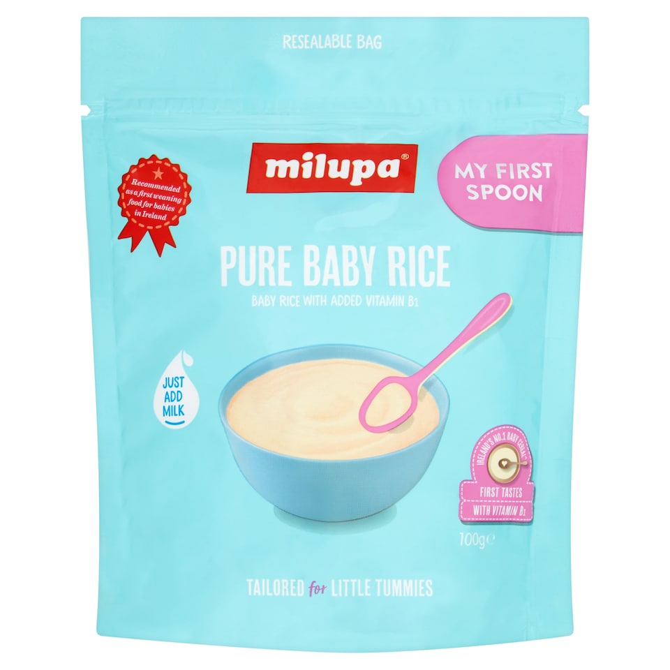 Milupa Baby Rice for First Tastes 4-6+ Months 100g