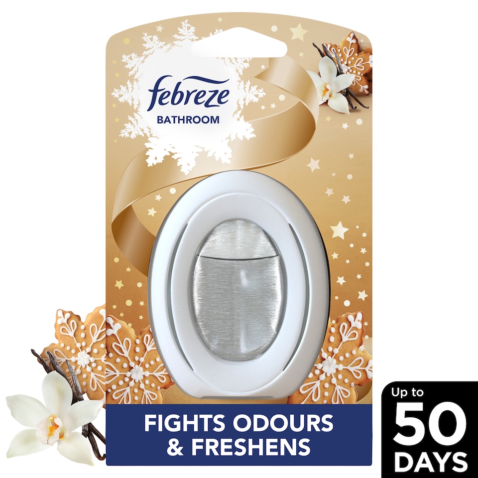 image 1 of Febreze Bathroom Air Freshener Vanilla Cookie 7.5ml