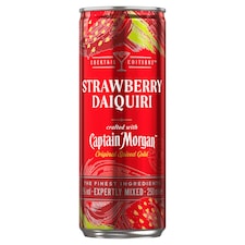 Captain Morgan Strawberry Daiquiri Premixed Can 5% Vol 250ml