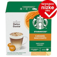 STARBUCKS Caramel Macchiato by NESCAFÉ Dolce Gusto - 12 Capsules (6 Cups)