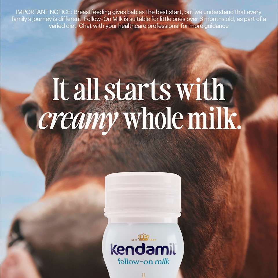image 1 of Kendamil Ready to Feed Follow On Milk 6-12 Months 250ml
