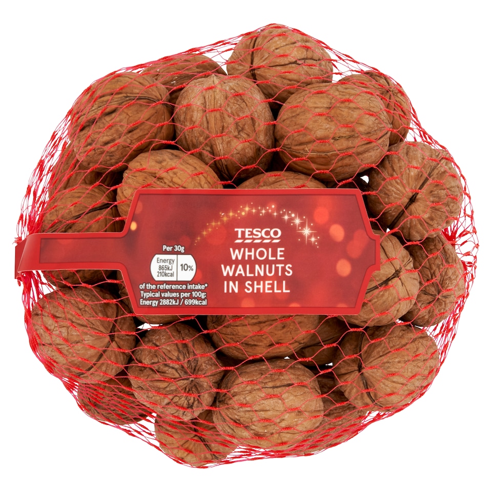 Tesco Walnuts In Shell 350G