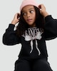 image 3 of F&F Girls 2-Piece Cotton Rich Los Angeles Sweatshirt and Joggers Set in Black