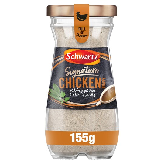 Schwartz Signature Chicken Gravy 155G Tesco Groceries