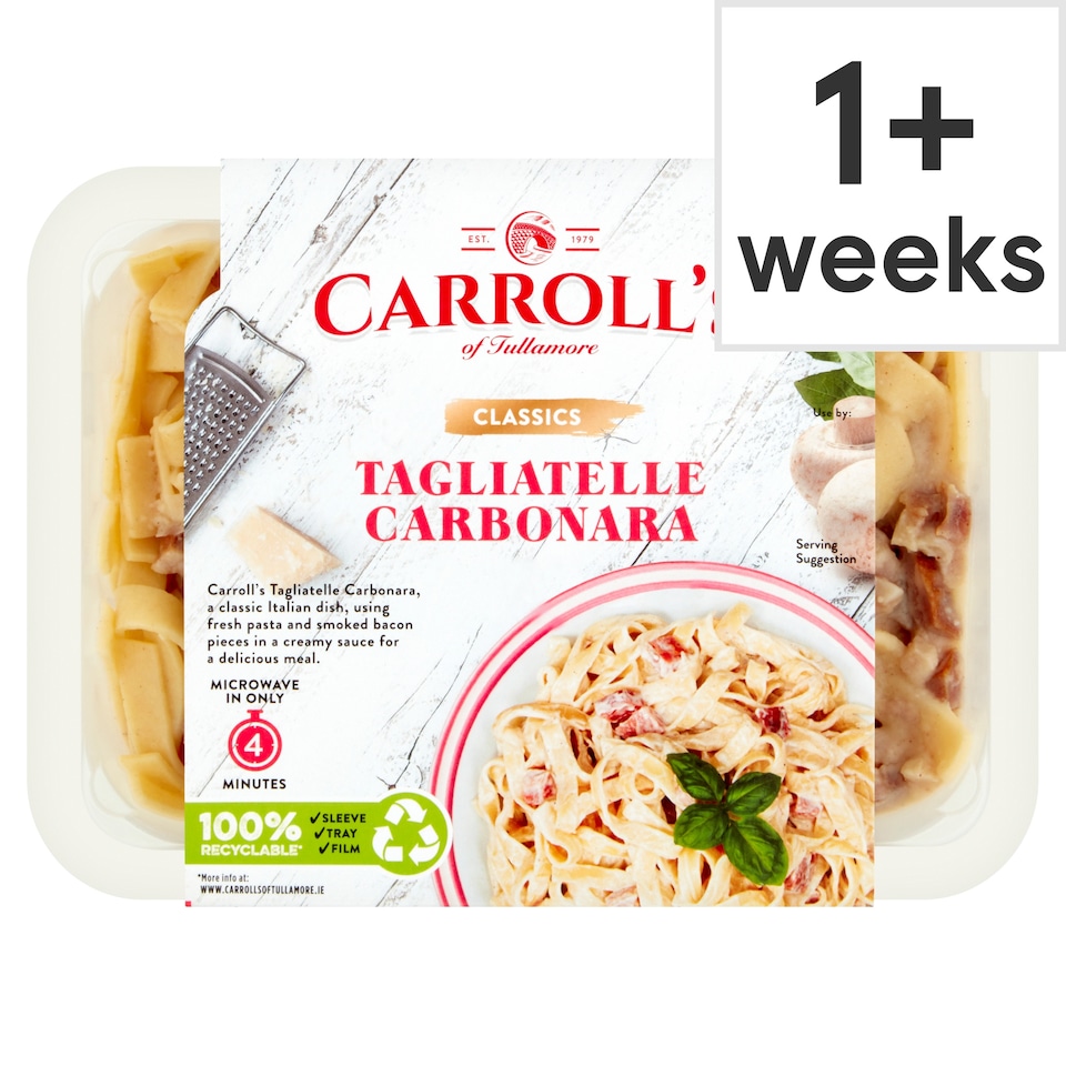 Carrolls Tagliatelle Carbonara 400G