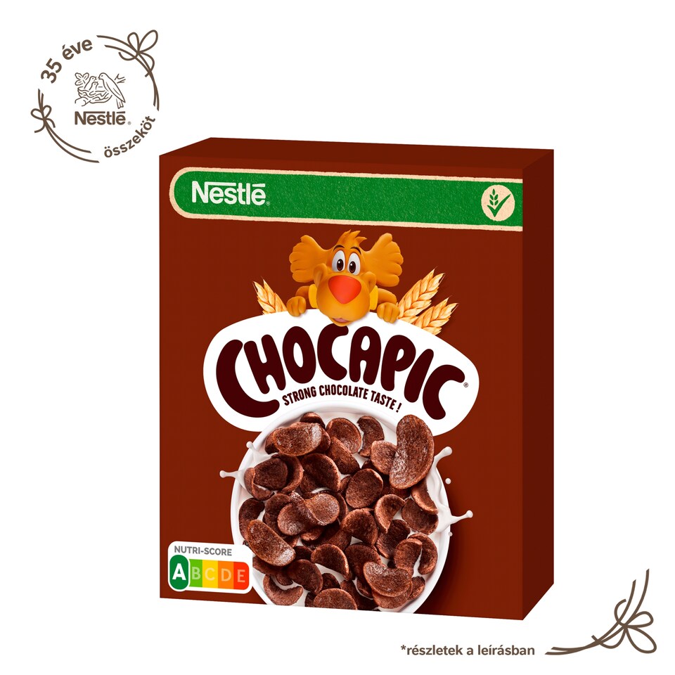 image 1 of Nestlé Chocapic Crunchy Chocolate-Flavored Cereal with Vitamins and Minerals 250 g