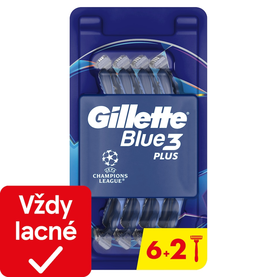 obrázok 1 z Gillette Blue3 Plus Comfort, Jednorazové Holiace Strojčeky Pre Mužov, Balenie Holiacich Strojčekov
