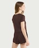 image 3 of F&F Textured Short Pyjama Set in Chocolate