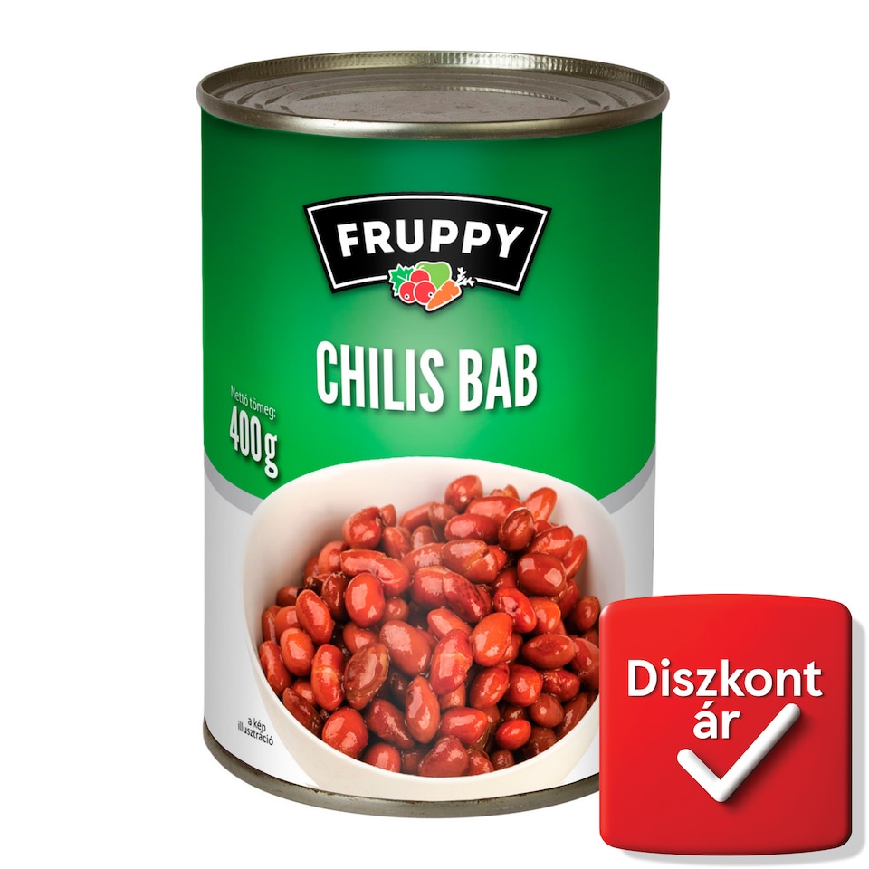 FRUPPY bab chilis-paradicsomos 400 g