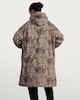 image 3 of F&F Leopard Print Fleece Lined Waterproof Raincoat in Multi Brown