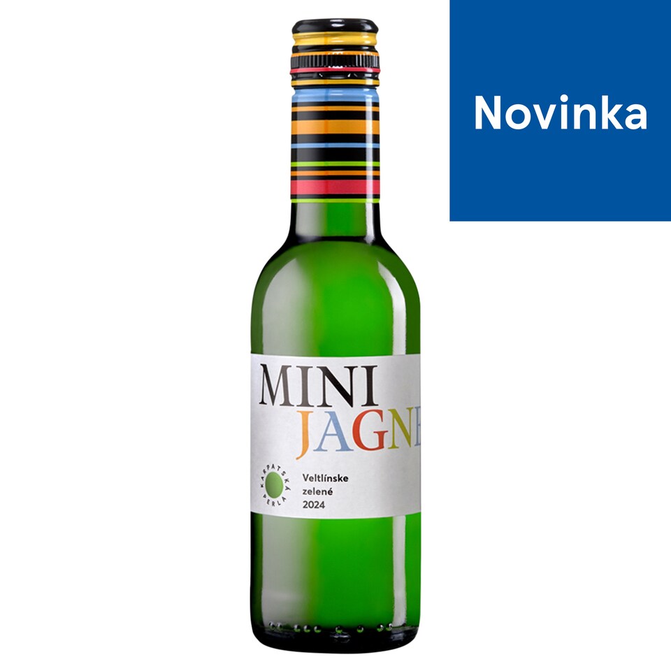 Mini Jagnet veltlínske zelené víno biele suché 250 ml