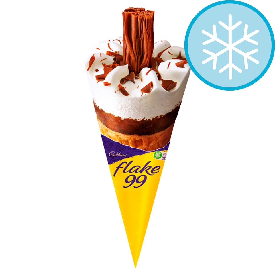 Cadbury Flake 99 Ice Cream Cone 125Ml