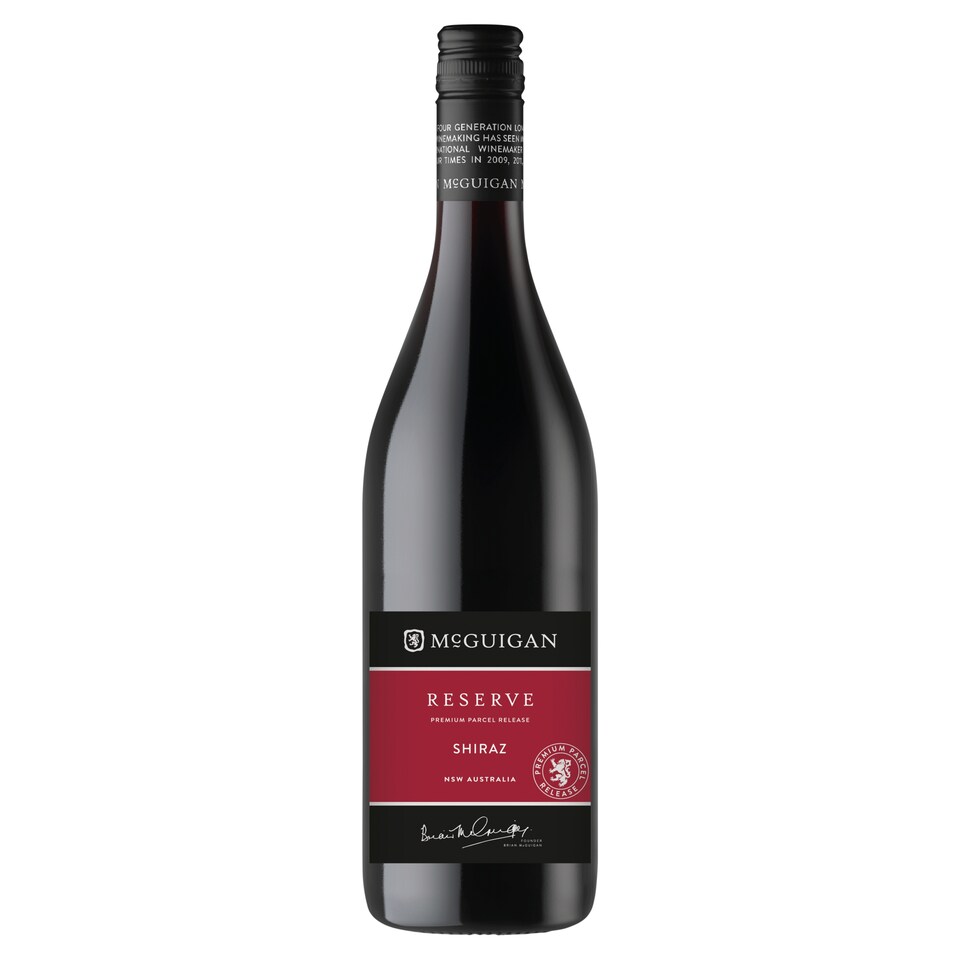 image 1 of Mcguigan Reserve Shiraz 750Ml
